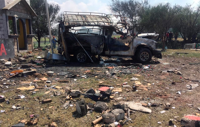 #Video: Explota polvorín en Zumpango; reportan dos muertos