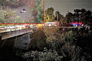 Los jóvenes viajaban en el auto que cayó en el Emisor Poniente, a la altura de San Sebastián Chala y en las inmediaciones del campus ubicado en este municipio.
