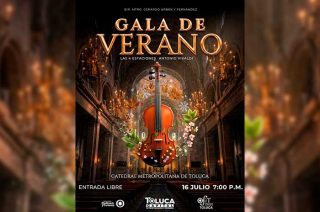 La presentación se realizará el 16 de julio a las 19:00 horas en la Catedral de Toluca.