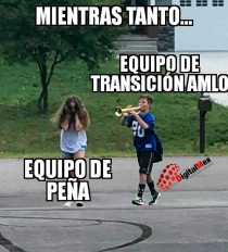 La transición...