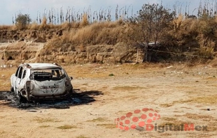 Muere quemado en su vehículo en minas de Calimaya