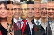 María Elena Martínez, Isabel Sánchez, Ernesto Nemer, Alfredo del Mazo González, Rafael Díaz Leal, AMLO, Alfredo del Mazo Maza, Francisco Fernández.