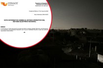 Apagón en calles de Toluca