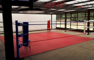 Reactivan espacio de boxeo en Centro Ceremonial Otomí