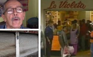 El reconocido don Paquito de Tortas La Violeta