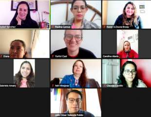 La titular de la Secretaría de la Mujer, María Isabel Sánchez Holguín, se reunió de manera virtual con integrantes de Pro Equidad, AC