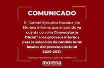 Morena emitió convocatoria para elegir candidatos a presidentes municipales y diputaciones