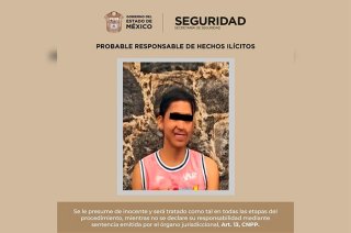 Jonathan “N”, de 39 años, fue detenido durante recorridos de vigilancia en el Barrio de San Agustín, en Xalatlaco.