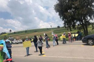 Los manifestantes exigieron con pancartas y cartulinas en mano, ayuda para encontrar al joven Heriberto Camacho Berna de 31 años de edad
