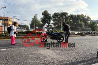 Fiscalía retira la motocicleta tras el accidente