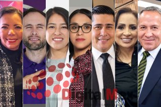 Carolina Monroy, José Monroy, Berenice Carrillo, Nancy Nápoles, Patrick Mejía, Esmeralda de Luna, Eruviel Ávila
