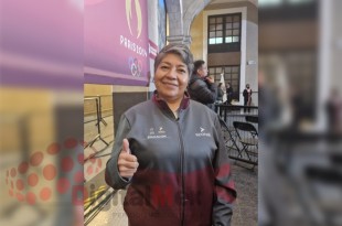 La mexiquense realiza una concentración en el Centro Paralímpico Mexicano (CEPAMEX), bajo la supervisión del entrenador Milton García