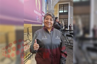 La mexiquense realiza una concentración en el Centro Paralímpico Mexicano (CEPAMEX), bajo la supervisión del entrenador Milton García