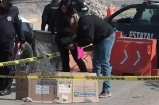 Acordonaron la zona y dieron aviso a las autoridades ministeriales, quienes confirmaron que se trataba de restos humanos
