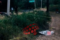 El cuerpo fue trasladado al SEMEFO para su identificación.