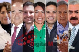 Delfina Gómez, Maurilio Hernández, Elías Rescala, María Luisa Mendoza, Enrique Vargas, Higinio Martínez, Efrén Rojas