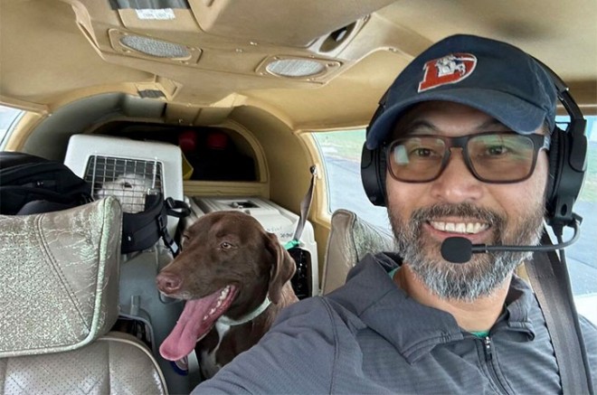 La aeronave cayó en las Montañas Catskill, dejando ilesos a los dos perros.