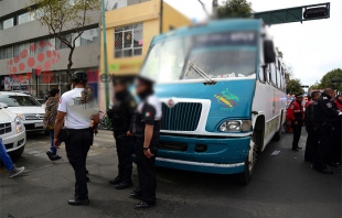 Inicia operativo para confinar autobuses al carril izquierdo en Toluca