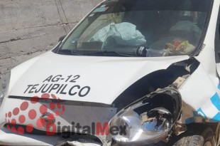 Una motoneta impactó contra un taxi que, a su vez, chocó con un vehículo particular; los heridos fueron trasladados al Hospital General