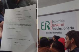 #Video: Jóvenes se dicen defraudados por organización priista, con certificados de prepa