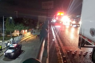 a zona fue asegurada por la Policía Estatal y la Fiscalía del Estado de México
