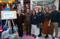 Se entregó un juego infantil al Jardín de Niños “Manuel Gutiérrez Nájera” de esta comunidad, fortaleciendo los espacios educativos y de recreación para la niñez.