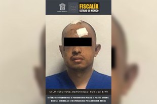 Josué Heli “N” fue presentado ante el Ministerio Público y luego ingresado al Centro Penitenciario y de Reinserción Social de Ecatepec