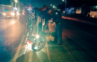 Ecatepec: Invadían carril del #Mexibus, chocaron, y murió el motociclista