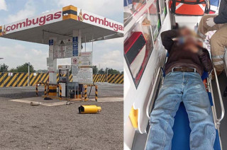 Autoridades confirmaron que los heridos, un hombre de 56 años y un menor de 16, presentan lesiones leves.