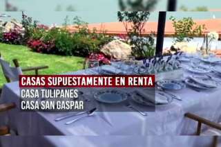 Supuesta inmobiliaria de Valle de Bravo renta casas