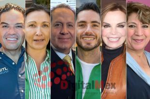 Enrique Vargas, Tania Rellstab, Eruviel Ávila, Pepe Couttolenc, Gabriela Goldsmith, Delfina Gómez 