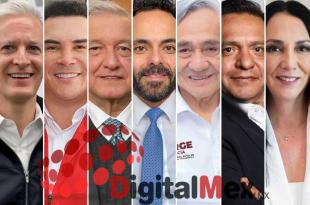 Alfredo del Mazo, Alejandro Moreno, Andrés Manuel, Max Alexander Rábago, Jorge García Sánchez, Ricardo Moreno, Gabriela Gamboa