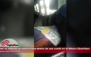Testigos de los hechos captaron el video que se hizo viral, al notar que el hombre estaba con vida y sus piernas “flotaban” desde la ventana trasera del vehículo.