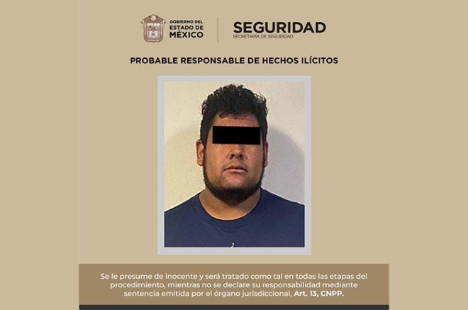 Oficiales detuvieron a Eduardo “N” de 22 años de edad.