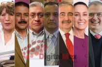 Delfina Gómez, Miguel Ángel Hernández, Cristóbal Castañeda, Héctor Villegas, Ricardo Sodi, Claudia Sheinbaum, Marcelo Ebrard