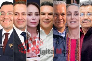 Daniel Sibaja, Eruviel Ávila, Cristina Ruiz, Alejandro Moreno, Fernando Zamora, Claudia Sheinbaum, Serafín Aguilera