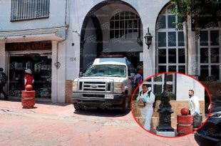 Elementos de la policía estatal y de la Guardia Nacional arribaron al inmueble para resguardar la zona, iniciar las primeras indagatorias