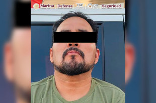 Fuerzas federales y estatales detienen a Ramón “N”, alias “El Moncho”, presunto líder de “Los Lavadora”, grupo vinculado a robo a autotransporte.