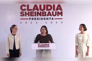 Sheinbaum expresó su orgullo y emoción al nombrar a la primera mujer al frente de la CFE