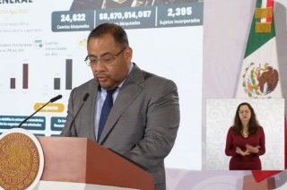 Omar Reyes Colmenares, titular de la Unidad de Inteligencia Financiera (UIF), informó sobre la recuperación de 5.8 millones de dólares.