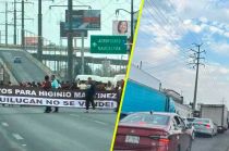 Con pancartas y gritos salieron a las calles, principalmente en Paseo Tollocan