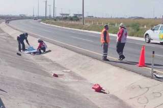 #Neza: Intenta cruzar Circuito Exterior Mexiquense y lo arrollan