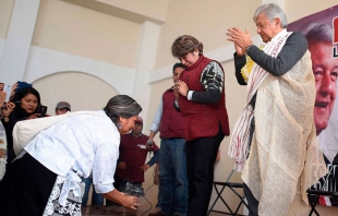Hay más gente que quiere el cambio: AMLO