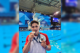 Clavadista mexicano Osmar Olvera.