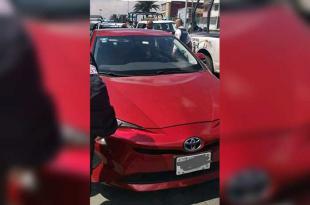 Juan “N”, viajaba en un vehículo marca Toyota tipo Prius color rojo
