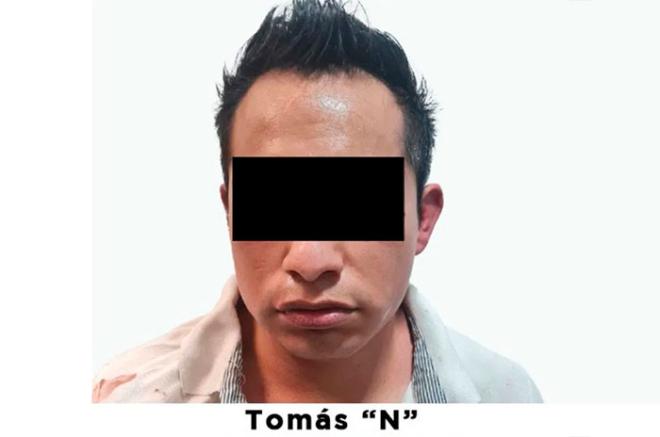 Tomás “N”, fue detenido por elementos de la Policía de Investigación