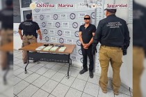 La FGR, Sedena, Semar, GN y SSPC participaron en el aseguramiento. 