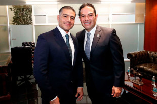 Omar García Harfuch, el senador panista Enrique Vargas del Villar presentó una iniciativa para reformar la Ley General del Sistema Nacional de Seguridad Pública.
