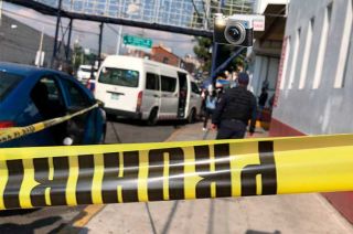 La zona fue acordonada para las diligencias correspondientes