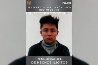 El agresor fue aprehendido e ingresado al Centro Penitenciario y de Reinserción Social de Texcoco.